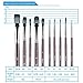 Paint Brushes Set for Acrylic Oil Watercolor, Body and Artist Face Professional Painting Kits with Synthetic Nylon Tips, 10 Pieces Perfect for Artists, Painters, Kids, Students and Beginner - Tdbest