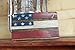 Americana American Flag Wooden Wall Decor. Perfect for any Nostalgic Americana Collection and Rustic Decor. Hand Made in the Heart of America. Made in USA (Small, No Quote)