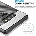 MICROSEVEN Compatible with Samsung Galaxy Note 9 Case, [Carbon Fiber Finish] [Light Thin Cover] [Non Slip] [Bulit-in Metal Plate Works with a Magnet Mount] Case for Note 9