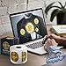 Gagster Bitcoin Toilet Paper Roll Funny BTC Cryptocurrency Novelty TP Prank Gag Gift Idea for Traders & Haters | 3 Ply Crypto Bathroom Tissue 250 Sheets Per Roll | Colorful Present Box