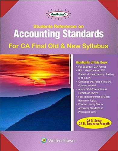 Students Referencer on Accounting Standards: For CA Final Old & New Syllabus