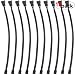 WMYCONGCONG 10 PCS 10" 4 Pin PWM Fan Extension Power Cable Connector Case Male to Female for Computer