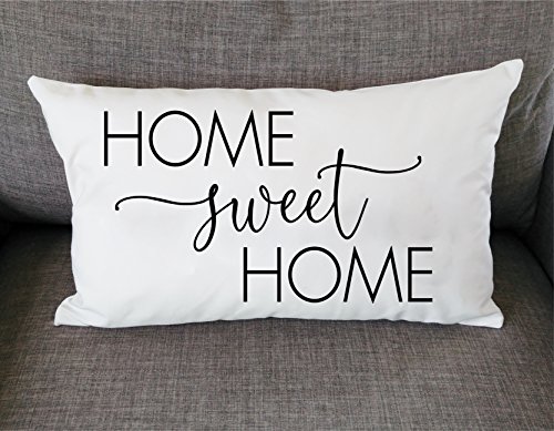 Home Sweet Home Throw Pillow Housewarming Gift New Home Gift First Home Gift Pillow Cover Realtor Gift