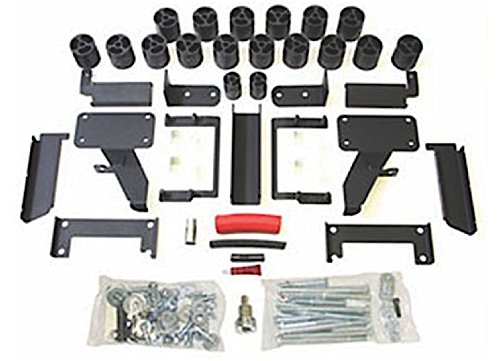 Performance Accessories, Ford F-150 Gas 2WD and 4WD W/OEM Hitch 5.0L/5.4L V8 Motor Only 3″ Body Lift Kit, fits 2009 to 2014, PA70093, Made in America