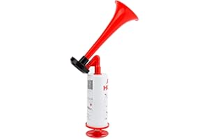 Joyzan Handheld Air Pump Horn, Portable Loud Noise Maker Stadium Loud Safety Bear Horns Hand Push Reusable Blast Speaker Chee
