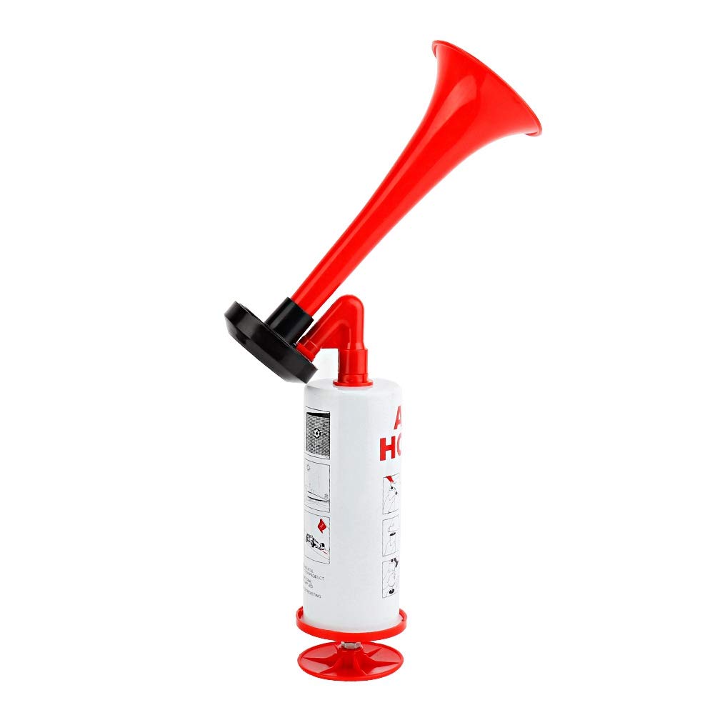 Hand Held Air Horn - Loud Noise Maker, Signal Horn for Sports Events, Camping, Car, Marine, Boat, Safety, Fire Alarm