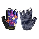 BASSDASH UPF 50+ Kids' Gloves with Padded Grippy