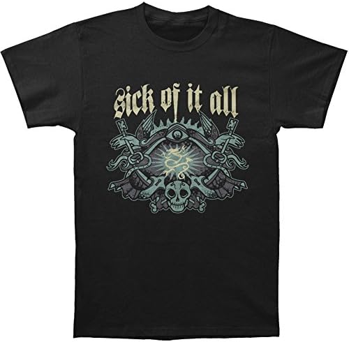 Sick Of It All Boys' Pirates Ass T-shirt Youth Large Black