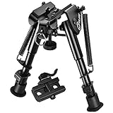 CVLIFE 6-9 Inches Bipod Quick Release Adapter Included for Hunting and Shooting