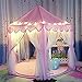NO.7Artisan Kids Tent Princess Castle Girls Playhouse Tunnel with 23 Feet and 50 Led Star Light String,Indoor and Outdoor Children Large Toy Gift
