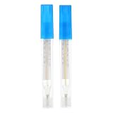 JOINPAYA 2Pc Glass Oral Temperature Adult: Free Clinic Armpit Fast Reading Fever Indicator