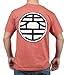 Dragon Ball Z Kame Symbol Mens Orange Heather T-shirt XXL