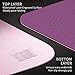 CAMBIVO Extra Wide Yoga Mat with Carrying Strap (73″x 32″x 1/4″), Non-Slip Exercise Fitness Mat for Yoga, Pilates, Workout (Purple)thumb 1