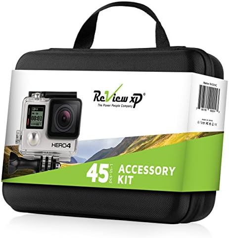 Review XP Premium Action Camera Accessory Kit - Professional Action Photography Bundle + Large Carrying Case &amp; Assorted Strap Mounts &amp; Tools for GoPro Hero 5/4/3/2/1 SJ4000 SJ5000 SJ6000
