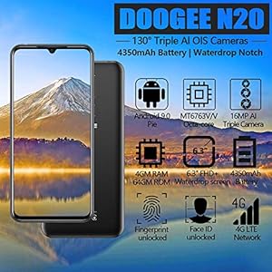 DOOGEE X97 PRO (2022) 4G Smartphone Offerta 4G - 6,0 pollici Android 12, 4 GB RAM + 64GB ROM, 4200 mAh Batteria 12 MP… - immagine 3