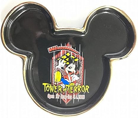 Amazon Co Jp ミッキー スーベニアプレート タワー オブ テラー 06 東京ディズニーシー限定 ホビー 通販