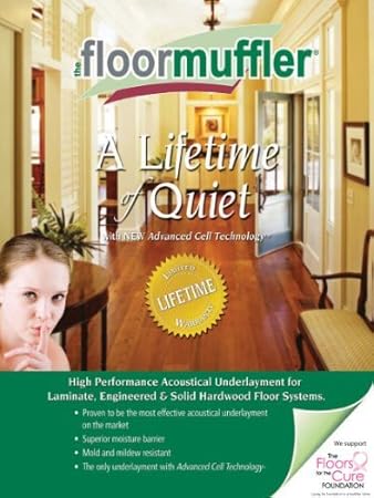 Floormuffler Flooring Underlayment Acoustical And Moisture Barrier