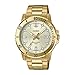 Casio MTP-VD01G-9EV Men's Enticer Gold Tone Stainless Steel Gold Dial Casual Analog Sporty Watch