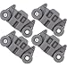 [UPGRADED] Ultra Durable W10195416 Lower Dishwasher Wheel with STEEL Screws Replacement Part by Blue Stars - Exact Fit for Whirlpool Kenmore Dishwasher- PACK OF 4