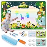 Aqua Magic Mat for Kids, 39.4x23.6Inch Large Water Drawing Mat Non-toxic Reusable Kids Toy Colorful Educational Toddler Painting Board, Drawing Accessories for Boys Girls Aged 3-12+