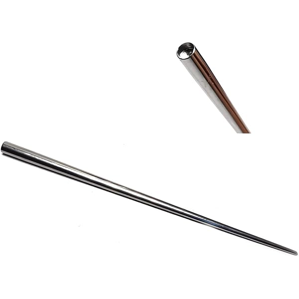 8G-00G 316L Surgical Steel Straight Barbell – Multi-Purpose For Nipple, Ear, Tongue (Multiple Sizes)