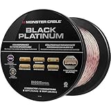 Monster - Black Platinum XP Clear Jacket 50' Spool In-Wall Compact Speaker Cable - Clear/Copper