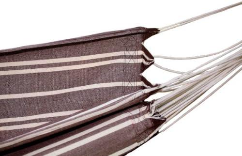 Cintz Brazillian Double Hammock, 59 by 86-Inch, Classic Mocha