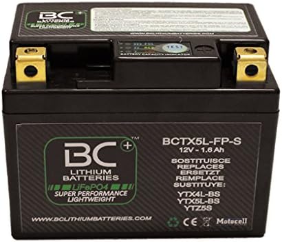 Bc Lithium Batteries Bctz14s Fp S Lifepo4 Motorcycle Battery Hjtz14s Fp S Ytx14l Bs 16hl Buy Online In United Arab Emirates At Desertcart Ae Productid 51318783