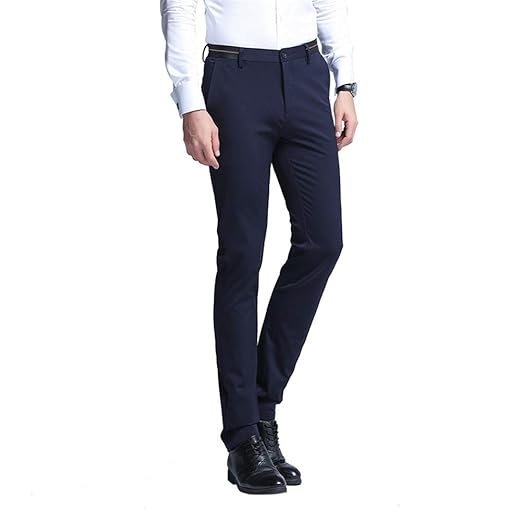 Yaxuan Pantalones De Vestir Para Hombre De Moda Pantalones