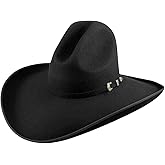 Original Tombstone 20X Western Cowboy Felt Hat - Cassidy Robavacas Style - Black
