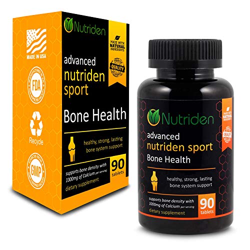 Nutriden Sport Bone Health Calcium Supplement - Easy to Swallow - No Horrible After Taste - Easy On The Stomach (90 Pills) Nutriden Sport Bone Health Calcium Supplement - Easy to Swallow - No Horrible After Taste - Easy On The Stomach (90 Pills)