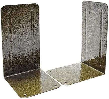 Acrimet Premium Metal Bookends Metallic Finishing Heavy Duty Gold Black Platinum 1 Pair Buy Online At Best Price In Uae Amazon Ae