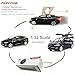 KMT Alloy Diecast Car Models Tesla Model X 90 Car Model (Black)