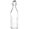 Bormioli Rocco Moresca Bottle, 33.75 oz, Clear, Twin