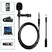 Boostech Lavalier Lapel Microphone-Clip-on Omnidirectional Condenser Microphone for Apple iPhone Android Smartphones PC & Camera Perfect for Recording Youtube,Interview,Studio,Video