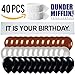 It Is Your Birthday. Banner | It Is Your Birthday Banner | The Office Birthday Decorations | Dwight Schrute Themed Party Supplies Decor Kit | Banner + Brown and Silver Balloons + White Crepe Streamers