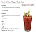 Master of Mixes 5 Pepper Extra Spicy Bloody Mary Drink Mix, Ready to Use, 1 Liter Bottle (33.8 Fl Oz), Pack of 6