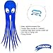 Skyborn Blue Alien Jellyfish Kites With Flying Winder And 200 Feet Of Line - Huge (8.5 feet x 2 feet) Excellent Flyer - Beautiful Design And Colors - Top Quality Materials And Construction