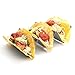 Licok Taco Holders Stainless Steel - Zig-zag Taco Stand Holds Up to 3 Tacos Each, Taco Holder with Non-stick surfaces for Kids, Oven Safe Taco Holders for Baking, Dishwasher and Grill Safe, Pack of 2