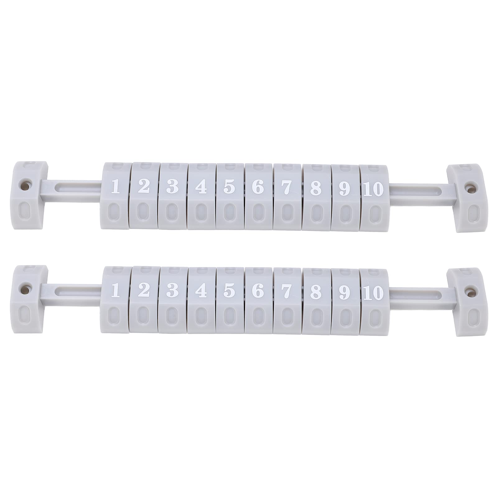 TITA-DONG 2pcs Foosball Score Counter, Table Football Score Counter 10 Numbers Foosball Scoring Units Score Keepers, Universal Score Keeper for Custom Shuffleboard & Air Hockey Table