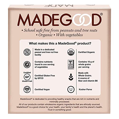image for MadeGood Chocolate Chip Granola Bars, 6 Pack (36 bars); Gluten Free Oa