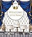Royal Prince Baby Shower Backdrop Royal Prince Blue Curtain Golden Crown Party Decoration Backdrop 6x6FT