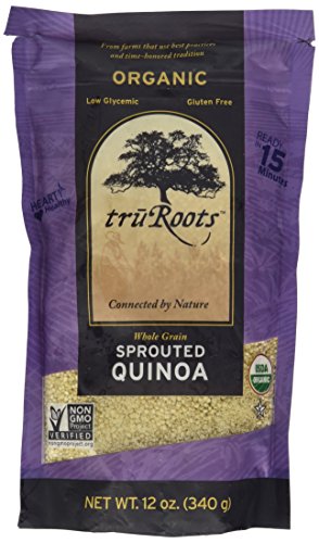 truRoots Whole Grain Sprouted Quinoa, Certified USDA Organic, Gluten Free, 12-Ounce Bag