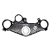 Yamaha R6 03-04 SKUR REAL GENUINE Carbon Fiber Triple Tree Yoke Cover Top Clamp Scratch Protector Key Guard - S