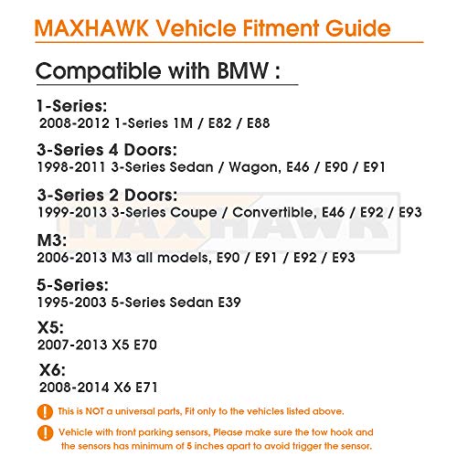 GTP Front Bumper Tow Hook License Plate Mounting Bracket Relocator