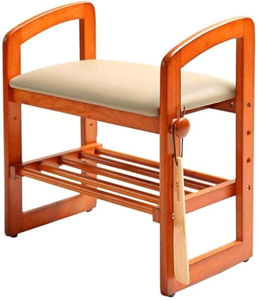 ZBYY Banco De Armario Zapatería Puf Reposapies Salon Asiento Acolchado