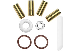 Rocker Lockers Inserts Bushing Kit, 9PCS Metal Rocker Lockers Twin Cam End Shaft Insert Kit Accessory