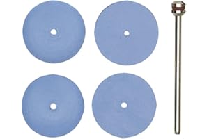 Proxxon 28294 7/8-Inch Silicone Polishing Wheels, 10-Piece