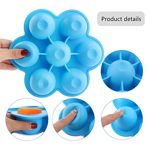 image for Hattomen Silicone Egg Bites Molds, 2 Pack Silicone Egg Bites Molds for