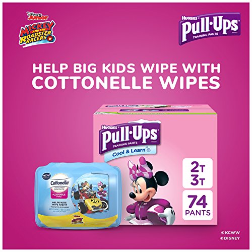 PullUps Cool & Learn, 4T5T (3850 Pound),74 Count,Potty Training